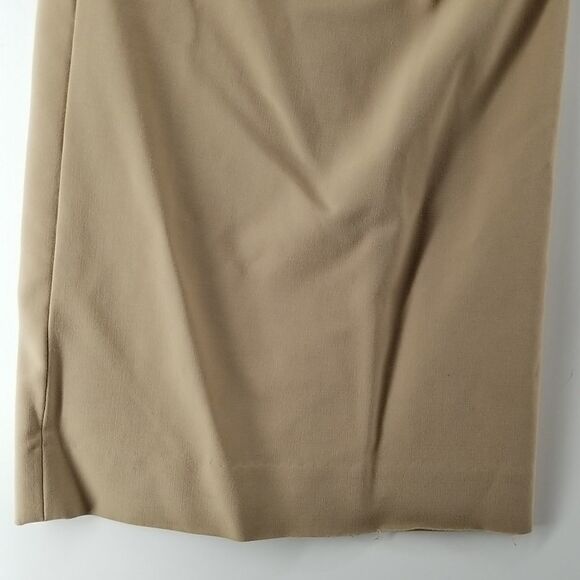 🎁5/$25 Body by Victoria Pants Women's Size 6 Marisa Fit Wide Leg Tan - Picture 8 of 9